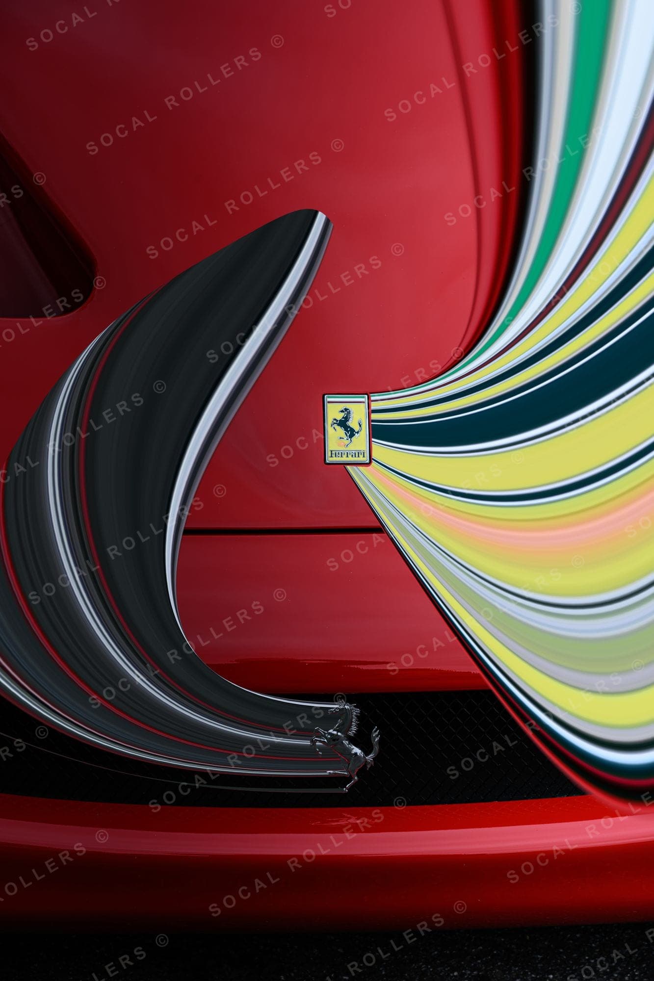 Ferrari Logo Close