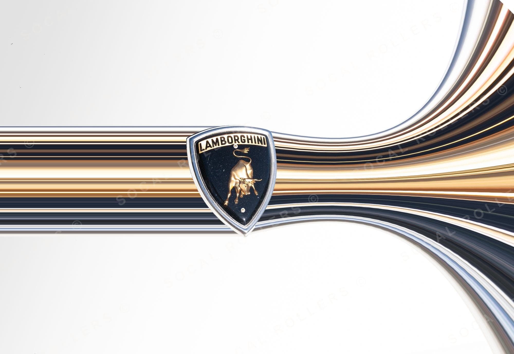 Lamborghini Countach Hood Emblem