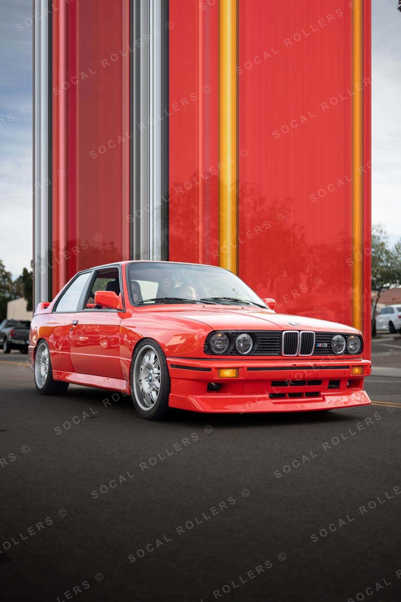 Orange Bmw